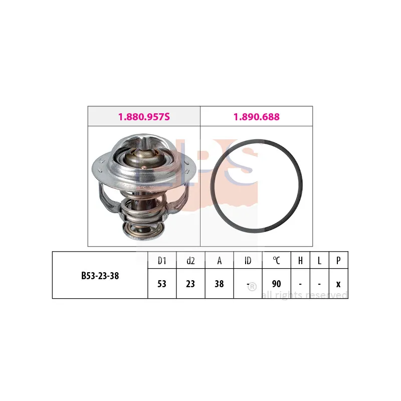 Thermostat d'eau EPS 1.880.957