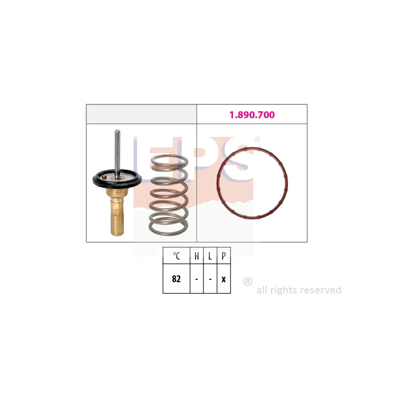 Thermostat d'eau EPS 1.880.992
