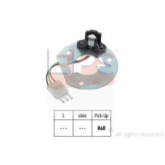 Capteur, impulsion d'allumage EPS 1.928.202