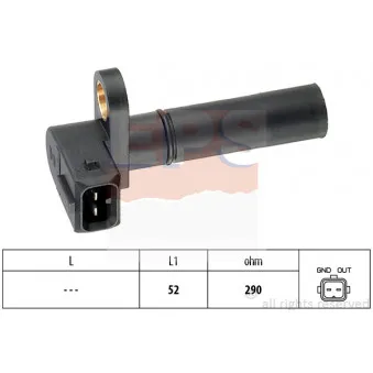 Capteur d'angle, vilebrequin EPS 1.953.035