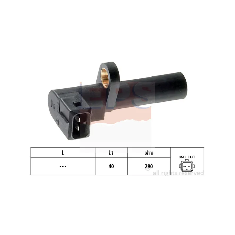 Capteur d'angle, vilebrequin EPS 1.953.036