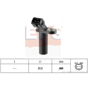 Capteur d'angle, vilebrequin EPS 1.953.037
