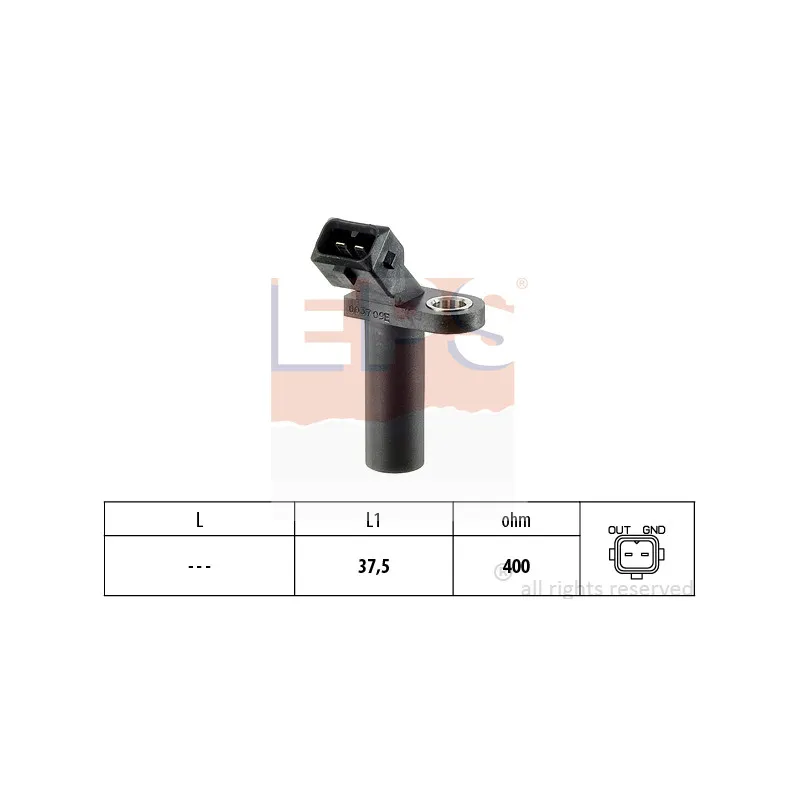 Capteur d'angle, vilebrequin EPS 1.953.037