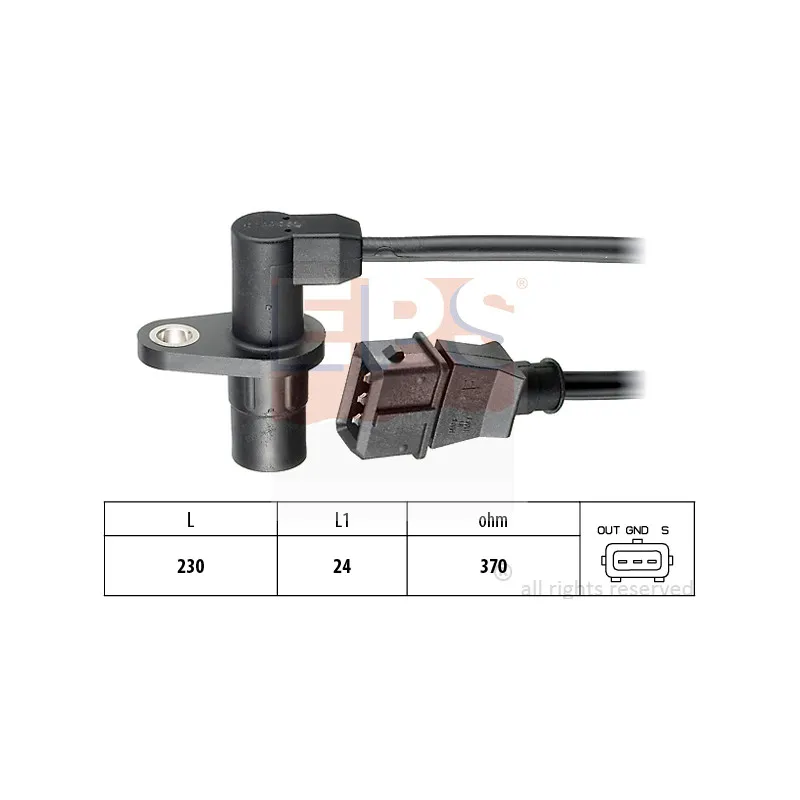 Capteur d'angle, vilebrequin EPS 1.953.044
