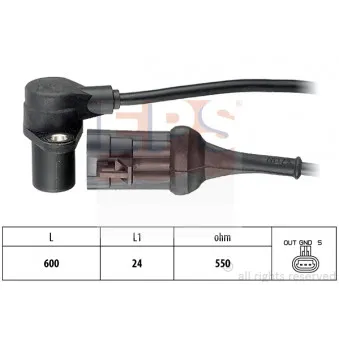 Capteur d'angle, vilebrequin EPS 1.953.047