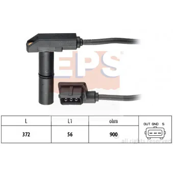 Capteur d'angle, vilebrequin EPS 1.953.048