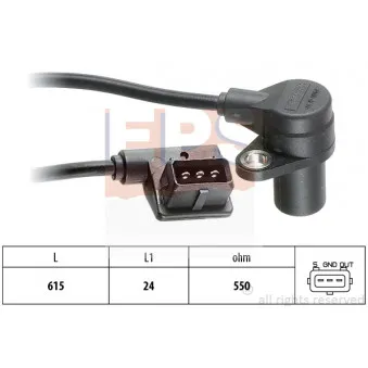 Capteur d'angle, vilebrequin EPS 1.953.049