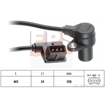 Capteur d'angle, vilebrequin EPS 1.953.056