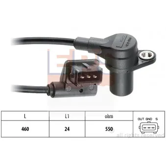 Capteur d'angle, vilebrequin EPS 1.953.057