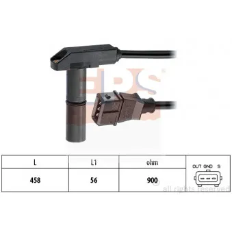 Capteur d'angle, vilebrequin EPS 1.953.058