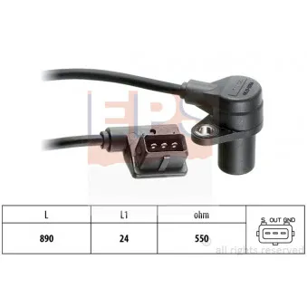 Capteur d'angle, vilebrequin EPS 1.953.063