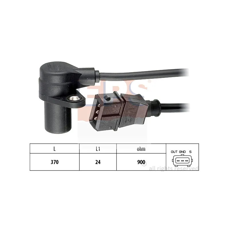 Capteur d'angle, vilebrequin EPS 1.953.077