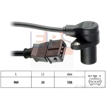 Capteur d'angle, vilebrequin EPS 1.953.087