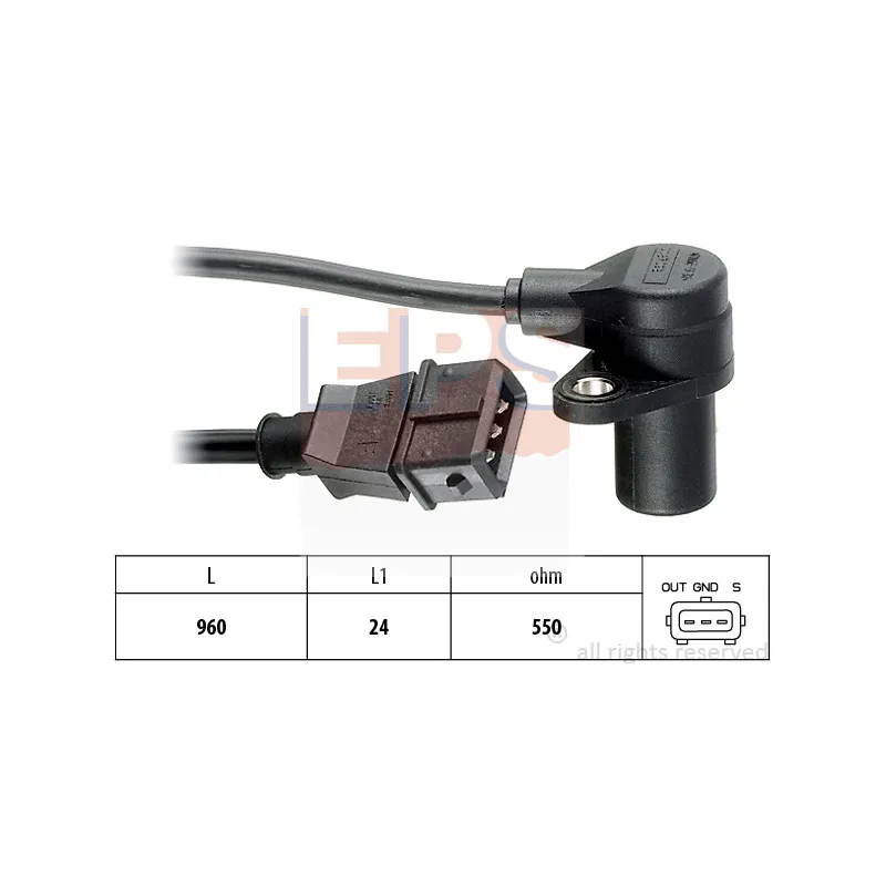 Capteur d'angle, vilebrequin EPS 1.953.087