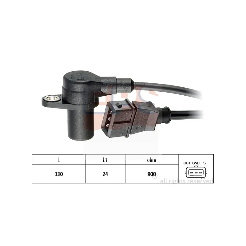 Capteur d'angle, vilebrequin EPS 1.953.090
