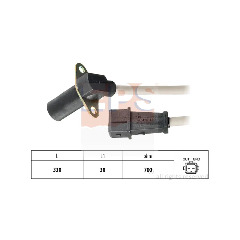 Capteur d'angle, vilebrequin EPS 1.953.094