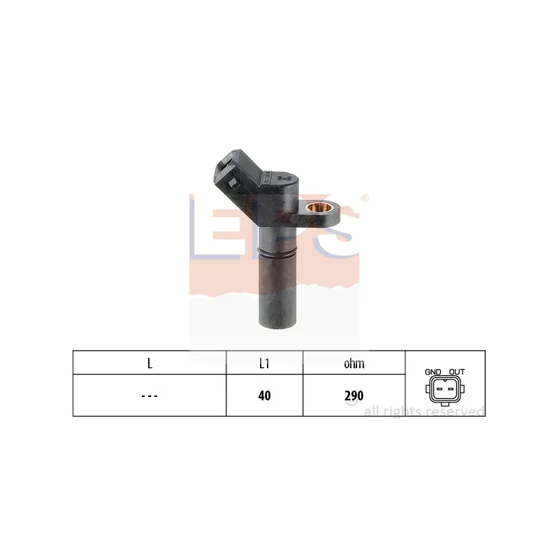 Capteur d'angle, vilebrequin EPS 1.953.108