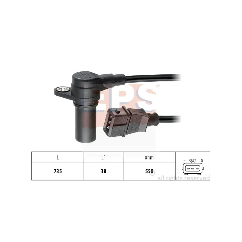 Capteur d'angle, vilebrequin EPS 1.953.141