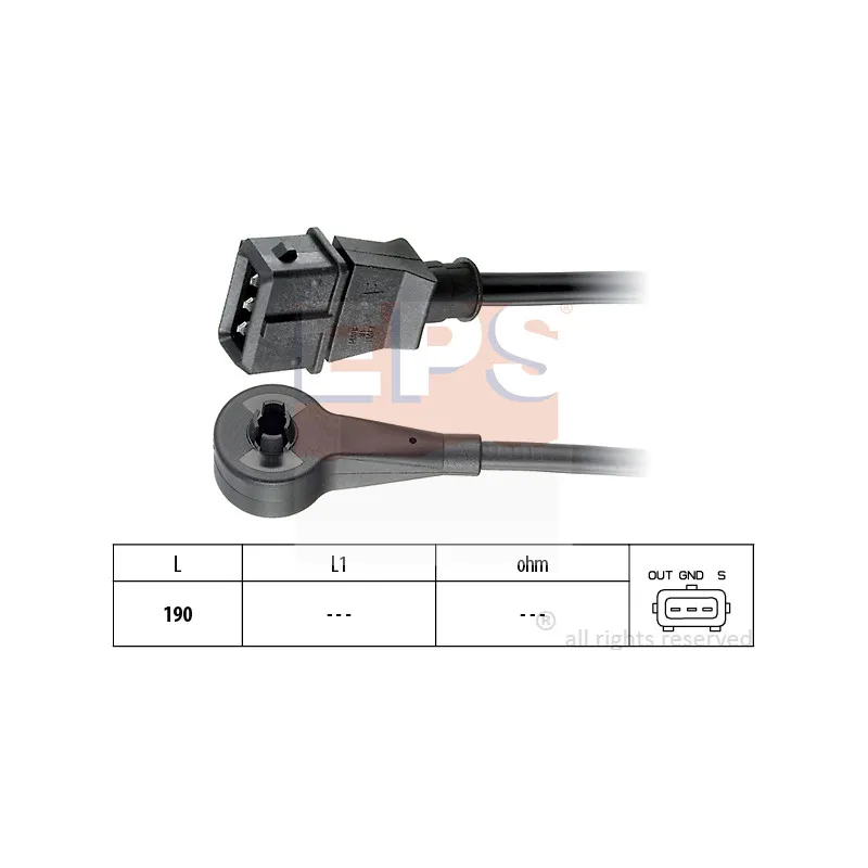Capteur d'angle, vilebrequin EPS 1.953.184