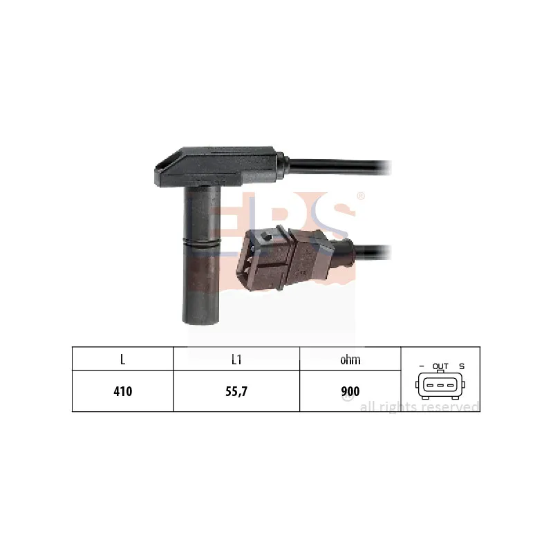 Capteur d'angle, vilebrequin EPS 1.953.212