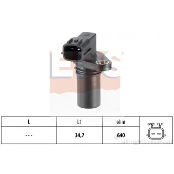 Capteur d'angle, vilebrequin EPS 1.953.225