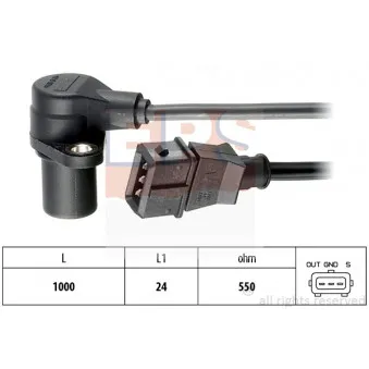 Capteur d'angle, vilebrequin EPS 1.953.228