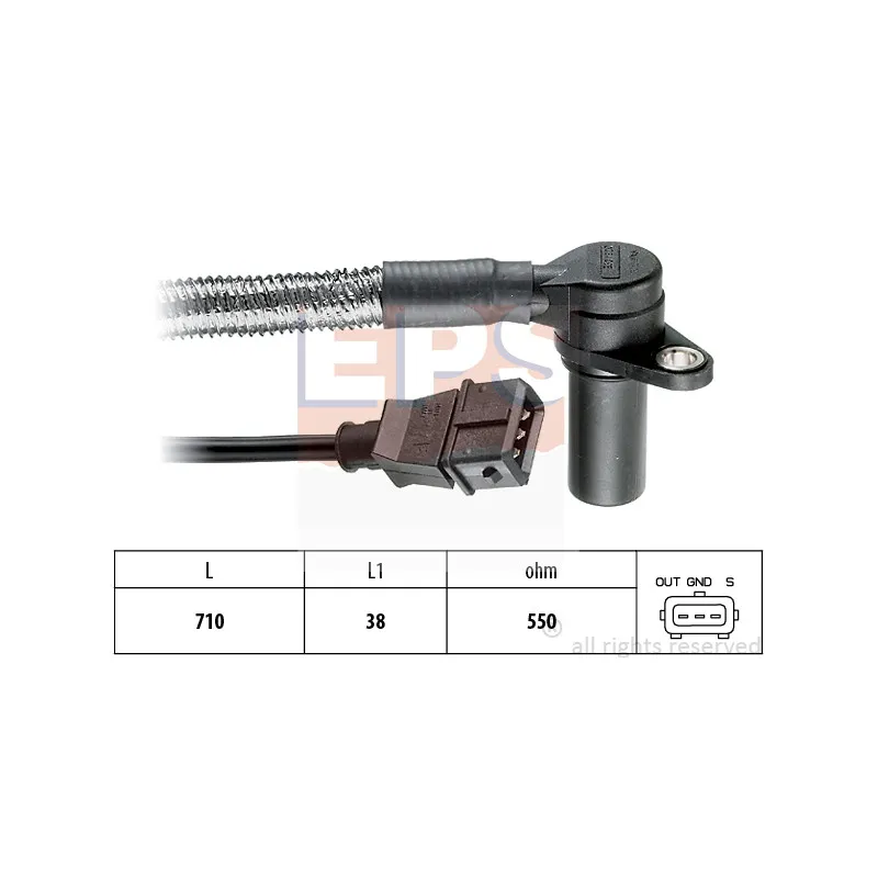 Capteur d'angle, vilebrequin EPS 1.953.230