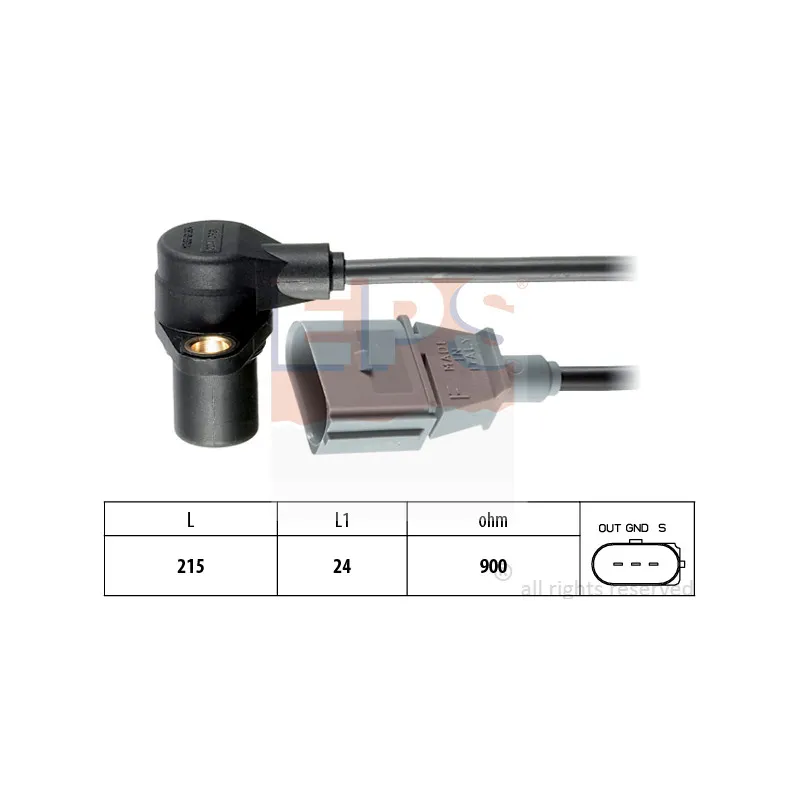 Capteur d'angle, vilebrequin EPS 1.953.241