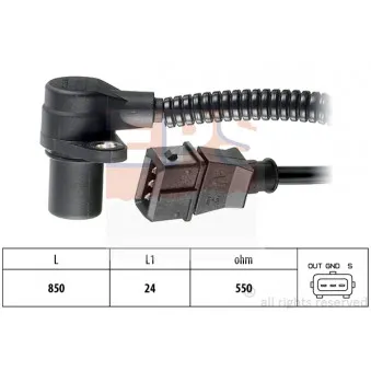 Capteur d'angle, vilebrequin EPS 1.953.252