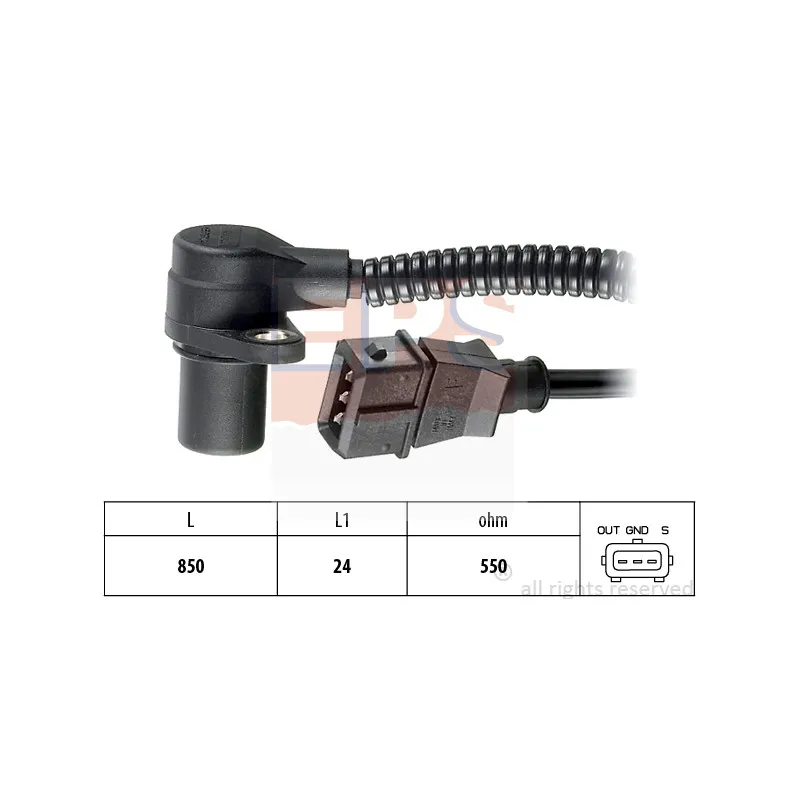 Capteur d'angle, vilebrequin EPS 1.953.252