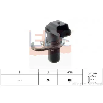 Capteur d'angle, vilebrequin EPS 1.953.260