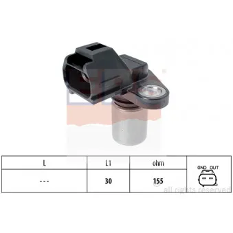 Capteur d'angle, vilebrequin EPS 1.953.263