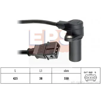 Capteur d'angle, vilebrequin EPS 1.953.271