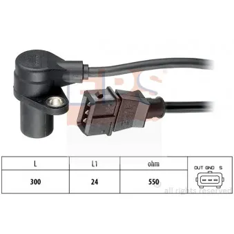 Capteur d'angle, vilebrequin EPS 1.953.272