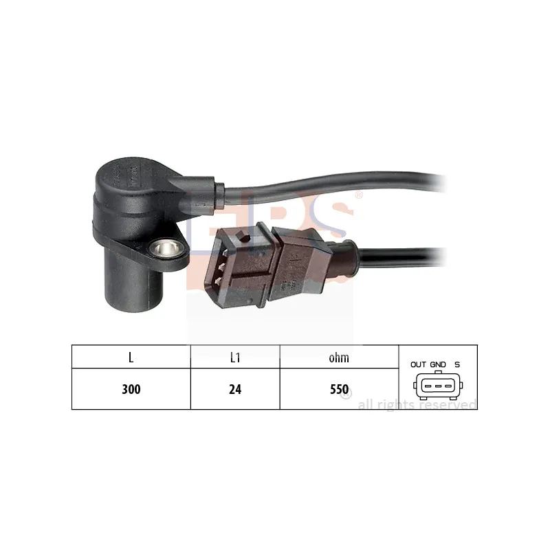 Capteur d'angle, vilebrequin EPS 1.953.272