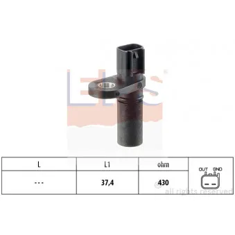 Capteur d'angle, vilebrequin EPS 1.953.280