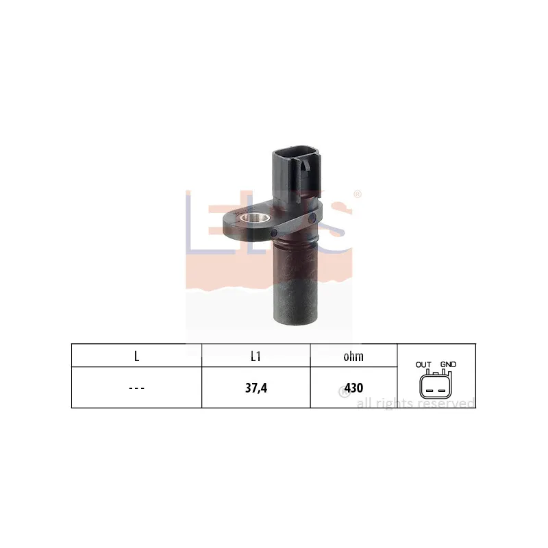 Capteur d'angle, vilebrequin EPS 1.953.280