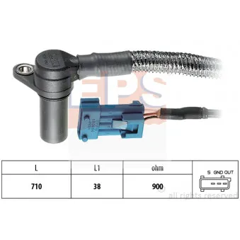 Capteur d'angle, vilebrequin EPS 1.953.283