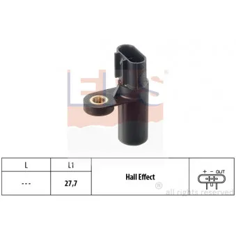 Capteur d'angle, vilebrequin EPS
