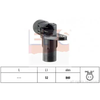Capteur d'angle, vilebrequin EPS 1.953.291