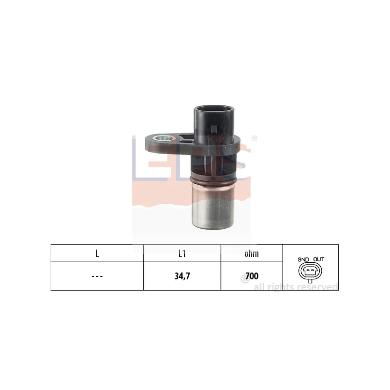 Capteur d'angle, vilebrequin EPS 1.953.292