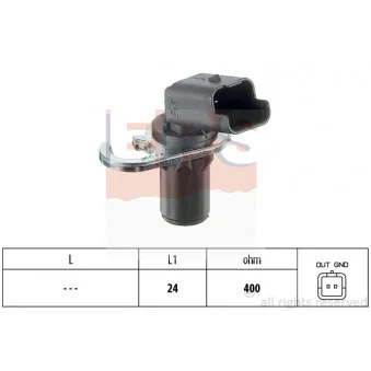 Capteur d'angle, vilebrequin EPS 1.953.293