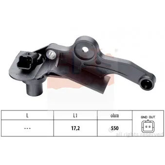 Capteur d'angle, vilebrequin EPS 1.953.298