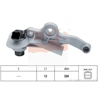Capteur d'angle, vilebrequin EPS