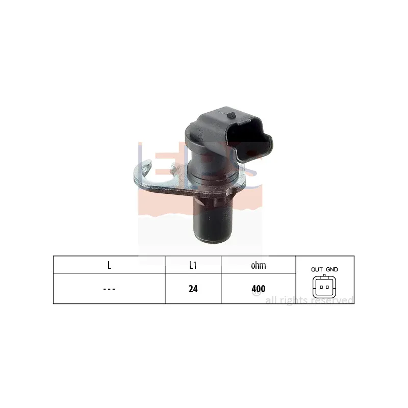Capteur d'angle, vilebrequin EPS 1.953.303