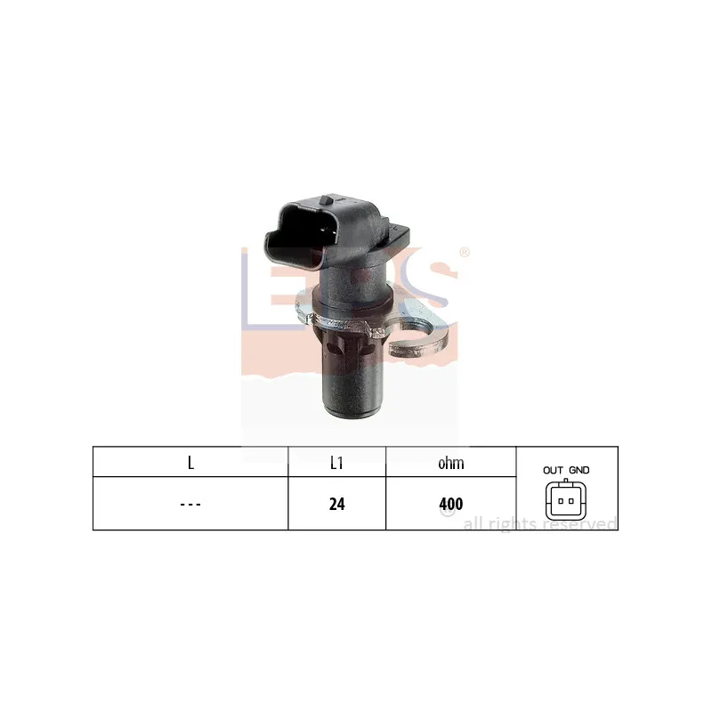 Capteur d'angle, vilebrequin EPS 1.953.319