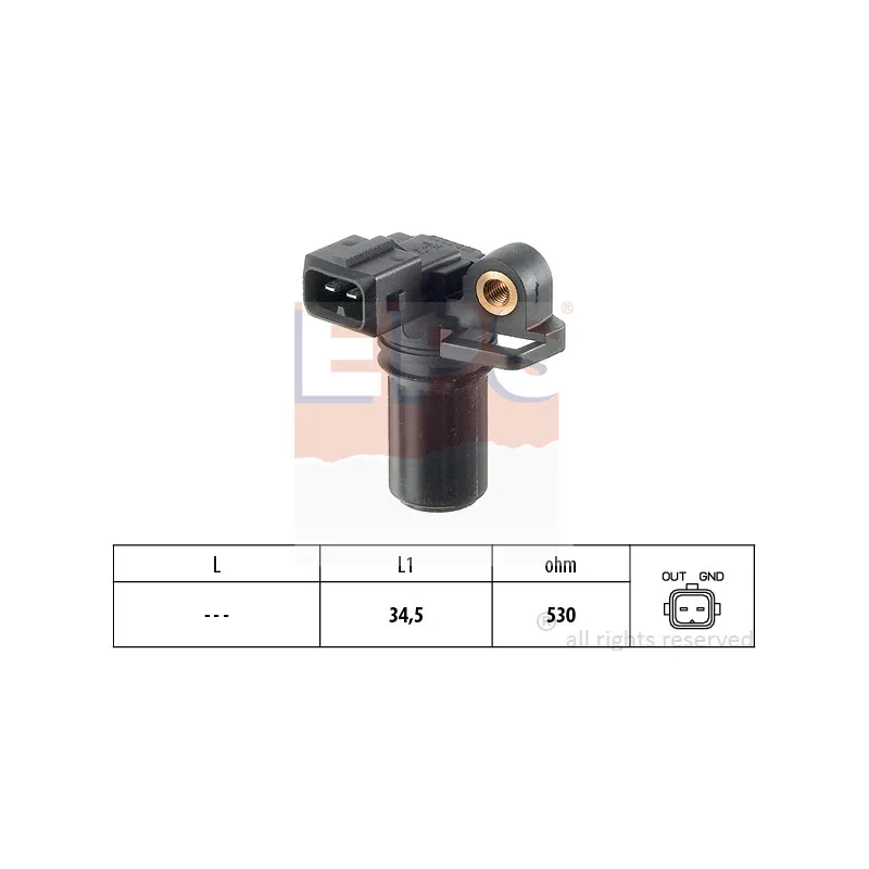 Capteur d'angle, vilebrequin EPS 1.953.323