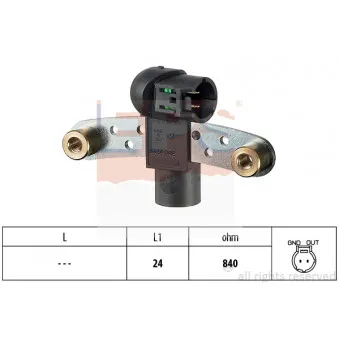 Capteur d'angle, vilebrequin EPS 1.953.324
