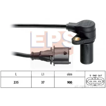 Capteur d'angle, vilebrequin EPS 1.953.326