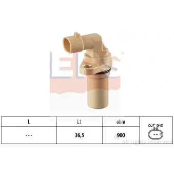 Capteur d'angle, vilebrequin EPS 1.953.379